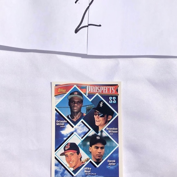 1994 Topps “Prospects” Derek Jeter Card - Picture 12 of 14